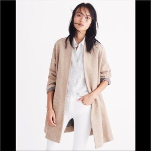 Madewell Tan Herringbone Jacket XS
